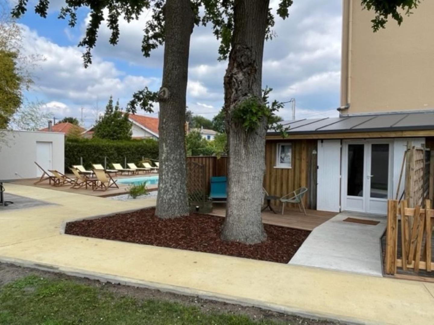 Hotel Le Grain De Sable Ares Exterior foto